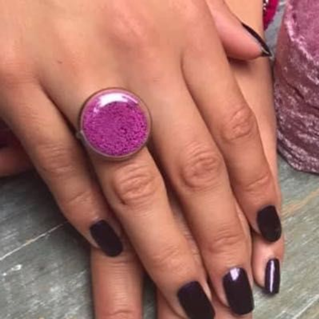 Bague Médium Nano Fushia