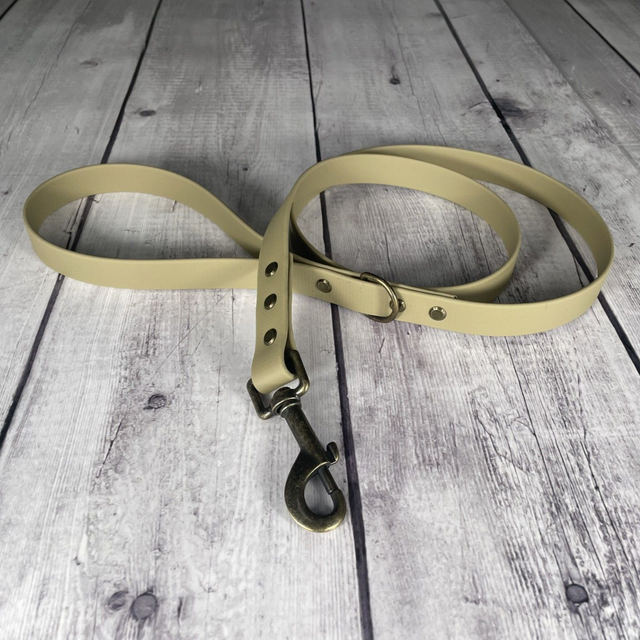 Beige Waterproof BioThane® Lead