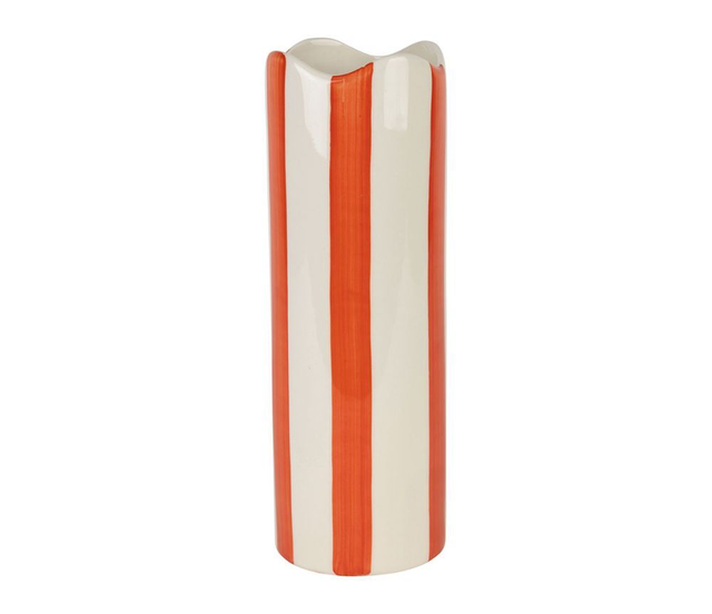 Vase cylindre ARTIST corail
