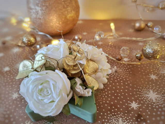 Etoile fleurie et ses fleurs