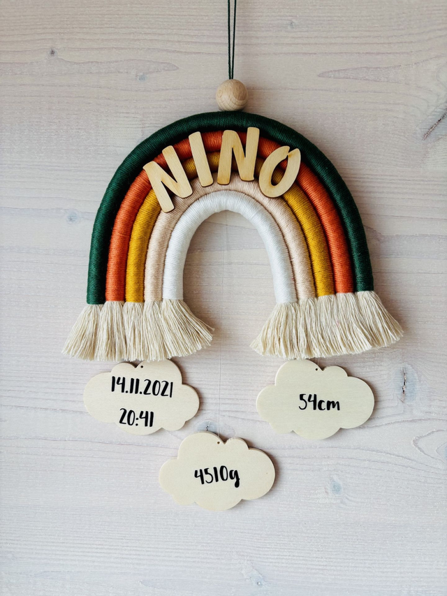 Geburtsregenbogen "Indian Summer"