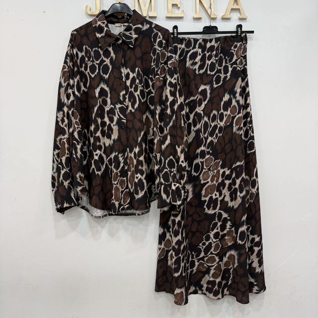 Conjunto animal print 
