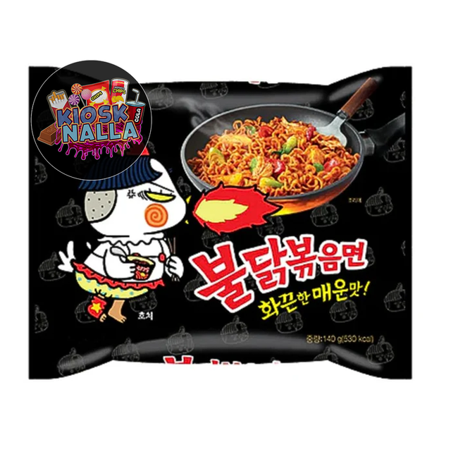 Samyang Buldak Hot Chicken Flavor Ramen, scharfe Huhn-Geschmack Ramen von 140g