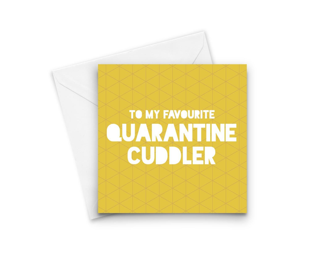 Quarantine Cuddler Card