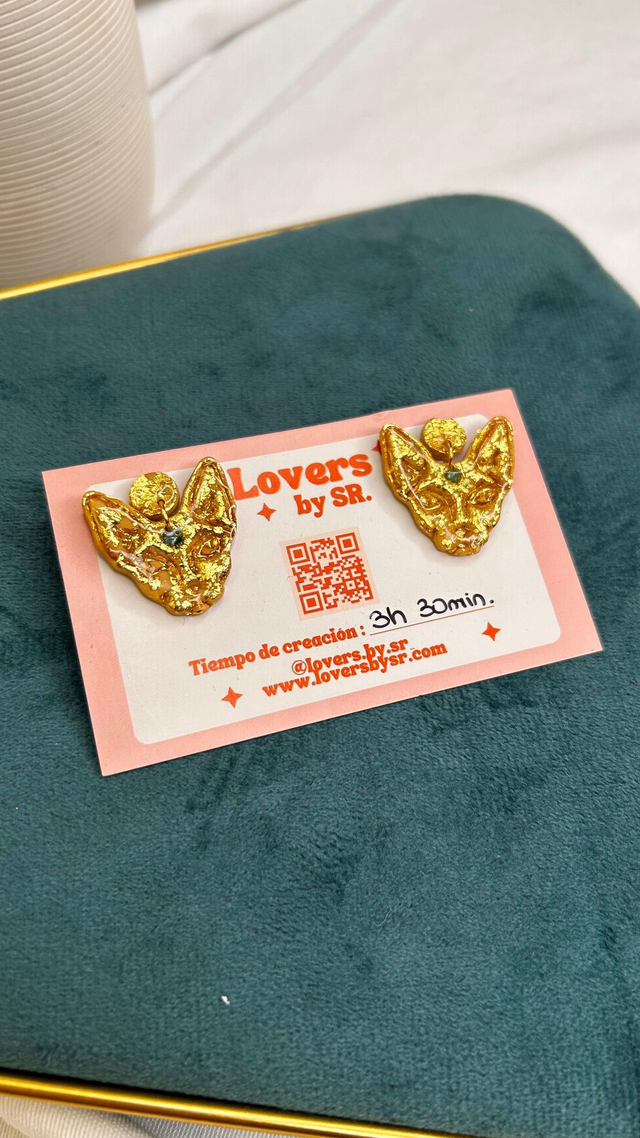 Pendientes Gatos egipcios