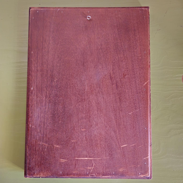 Reproduction d'une gravure ancienne encadrée sous verre