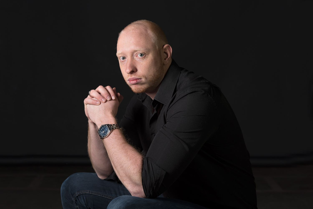 Zakelijke portretshoot in de studio