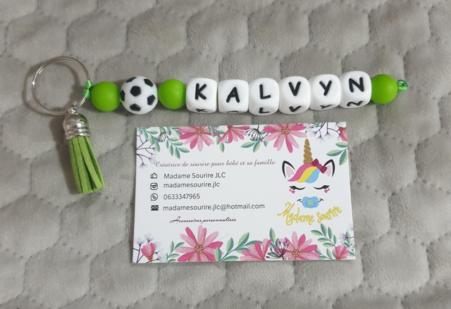 Porte Clés 1 Branche Foot