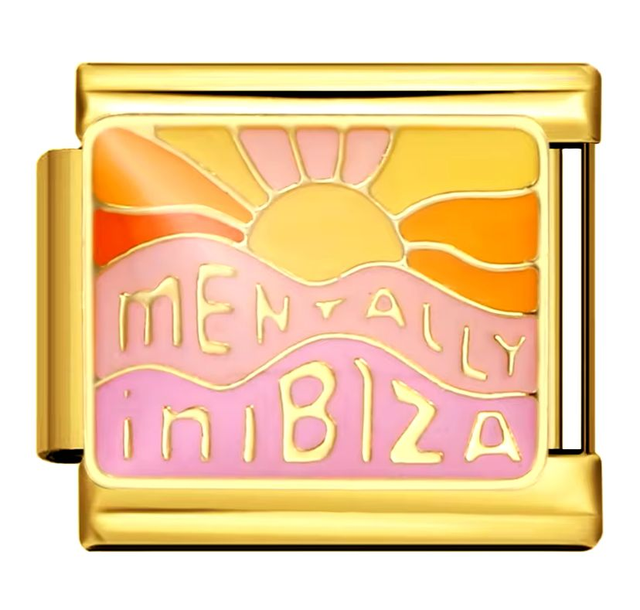 Charm "Mentally in Ibiza" Dorado