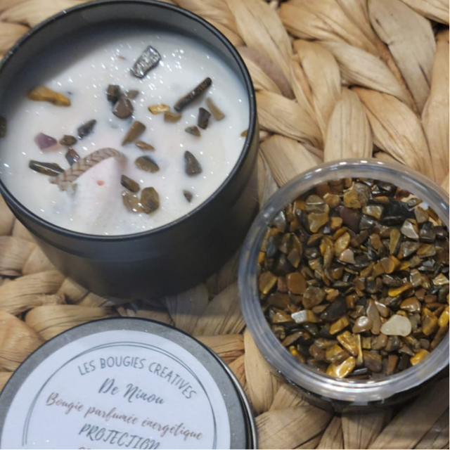 Bougie Protectrice Oeil de Tigre