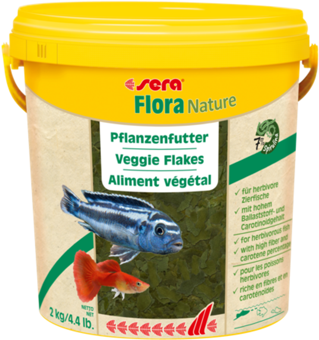 Sera Flora Nature flingfoder 10 L