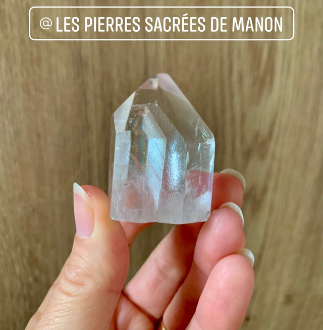 Pointe Cristal de roche 