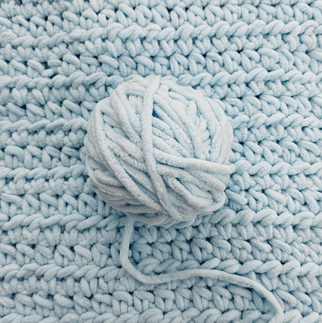 Baby Teddy Blanket Blue