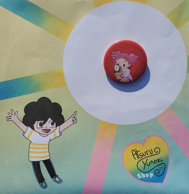 Bibi (Pop) / Rainbow Badges / Serie 3 / Ojamajo Doremi / (Design by Atsuru_Yunoki (me) )