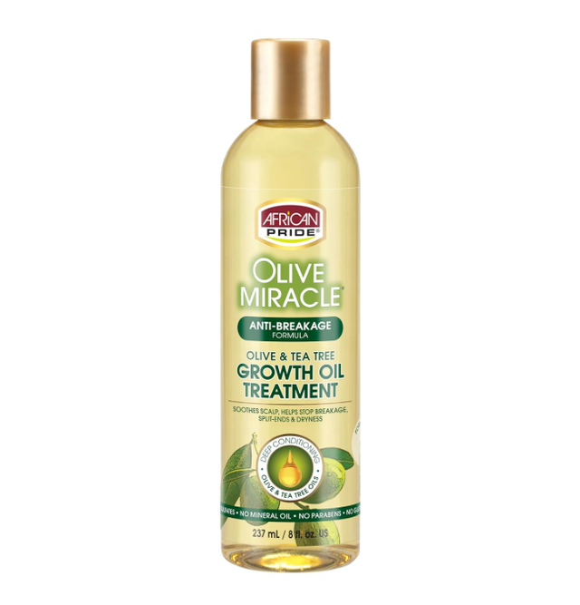 African Pride Olive Miracle Growth Oil 8oz