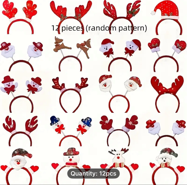 Xmas Headbands 