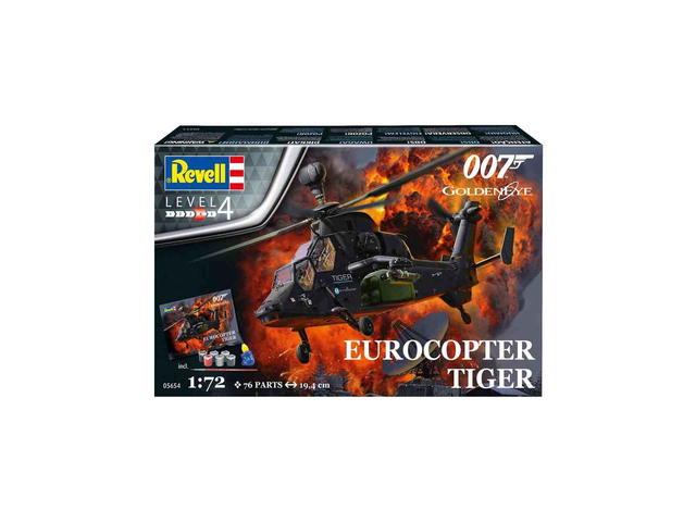 James Bond "Eurocopter Tiger" Maquette Revell 05654 1/72