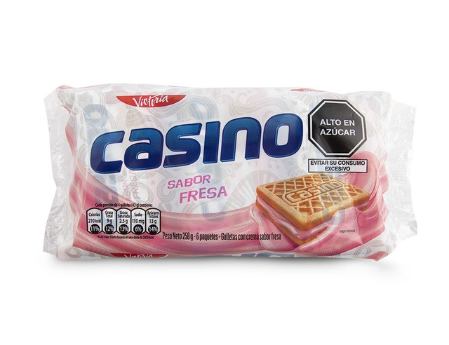 Galletas Casino  Fresa Unidad