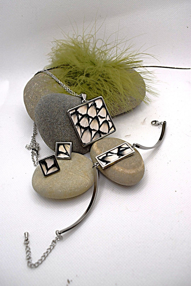 Parure faisan lady amherst