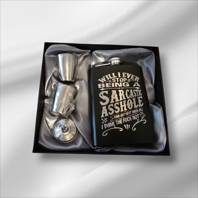 Hipflask Gift Set