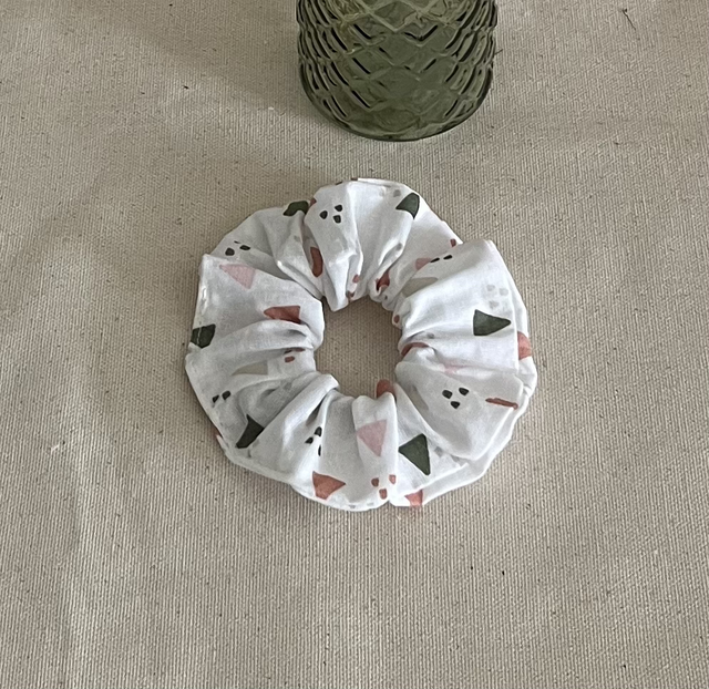 Chouchou tissu losanges 