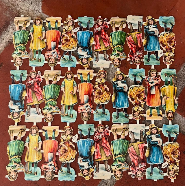 Set of 30 Victorian Scraps/ Die-Cut Reliefs (Set 2)