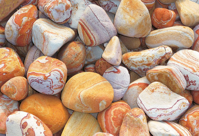 Ciottolo Rainbow-Giallo 50/100 mm