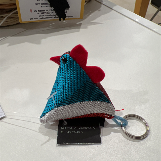 Portachiavi gallinella grande 