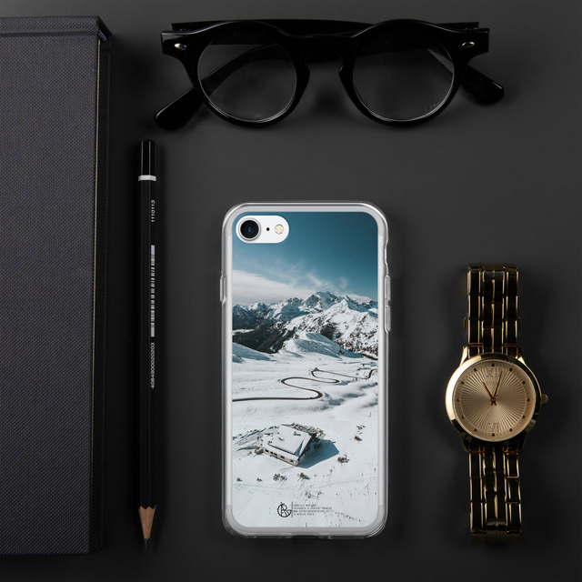 Cover iPhone in silicone - Chiaroscuro invernale