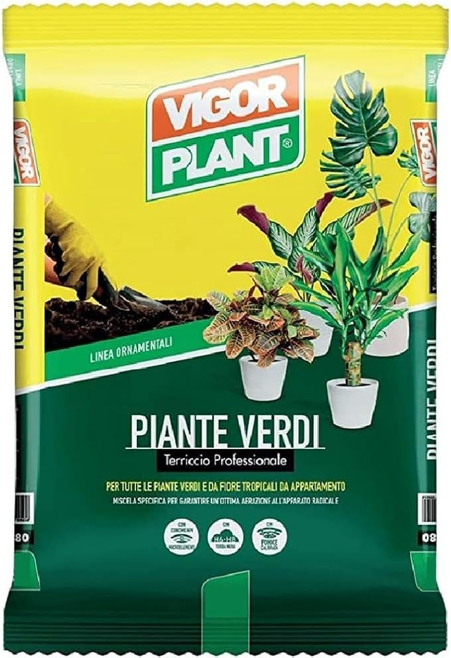 R02 . Vigorplant. Linea ornamentale Piante verdi. Confezione da 20 lt