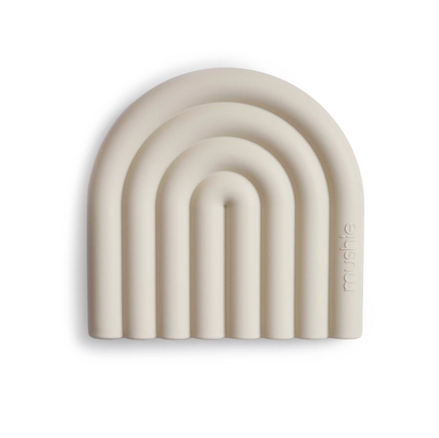 MUSHIE - TEETHER RAINBOW - Shift Sand 