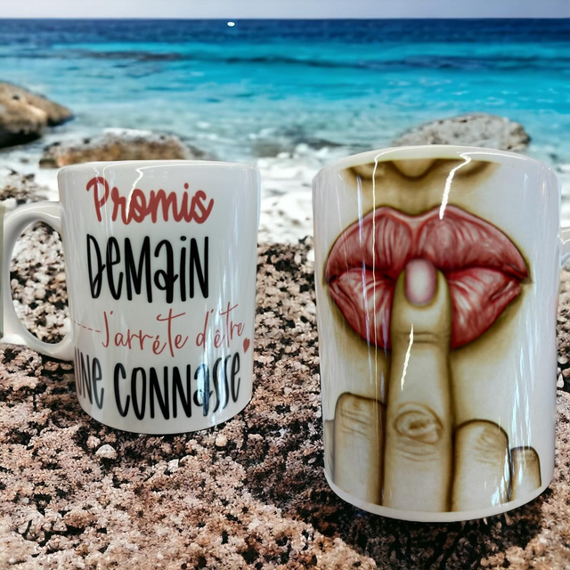 Tasse promis demain j'arrête ...