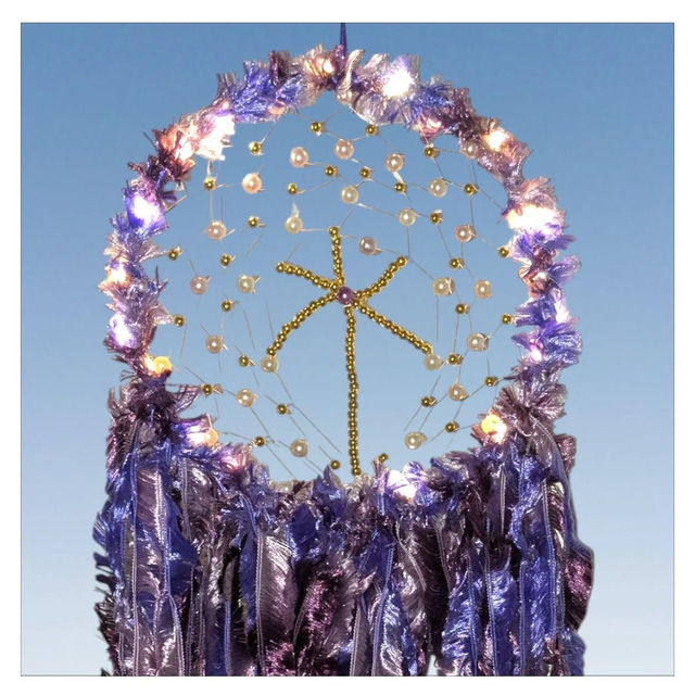 Attrape-rêve "Lumière satinée" AT-011