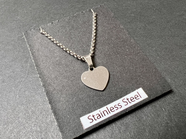 Heart Necklace | Stainless Steel