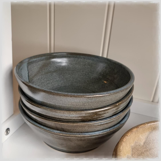 Soppskål grå skiffer