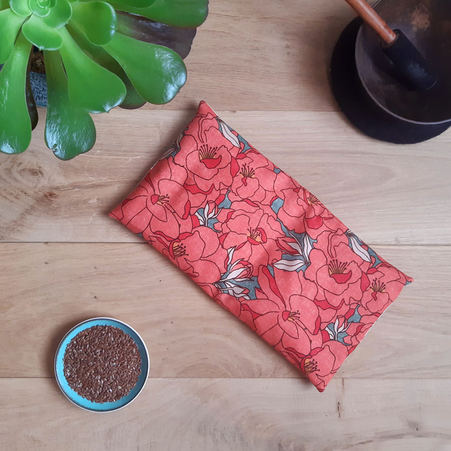 Bouillotte sèche aux graines de lin bio - Moyenne / Zéphérine