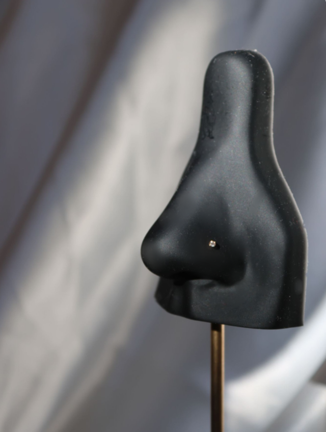 Piercing de nez perle Cerclé rose gold