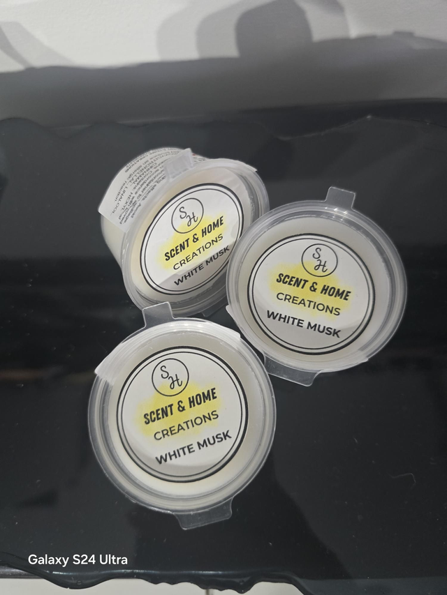 WHITE MUSK WAX POT 