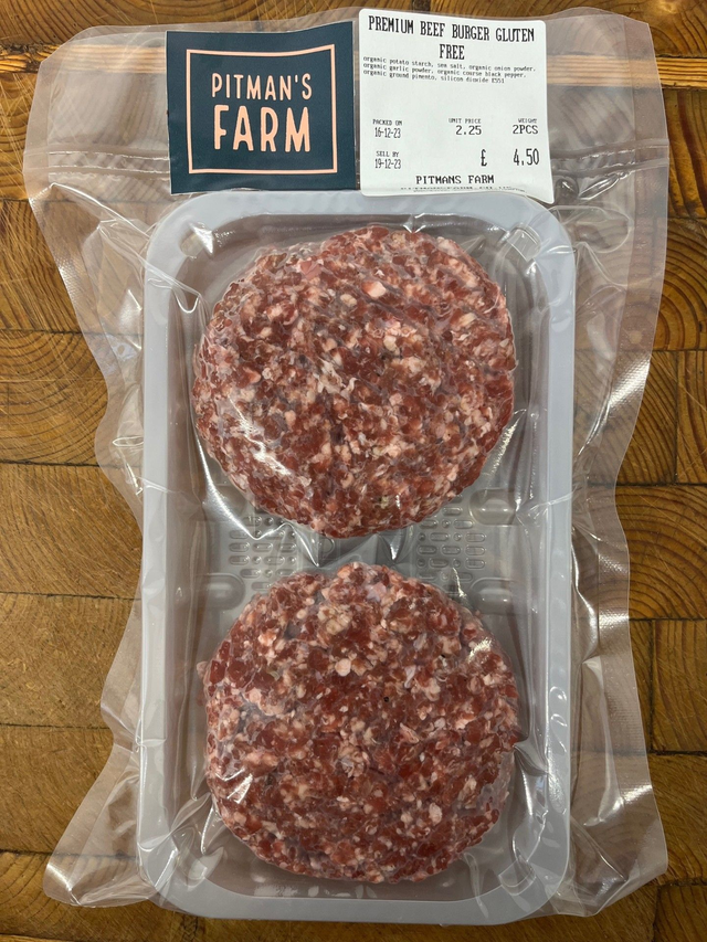 Beef Burgers 6oz Premium