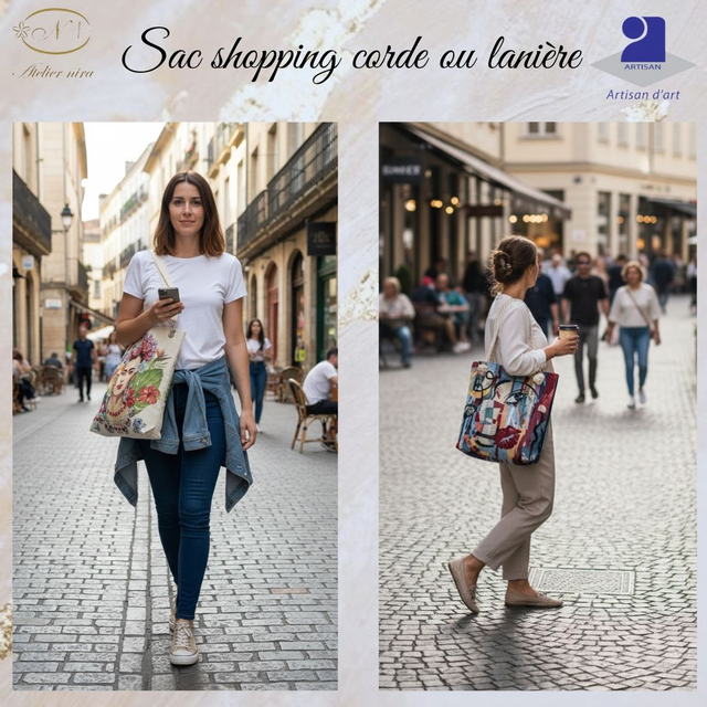 Le Sac Shopping "Art de Vivre" – Chic &amp; Sécurisé