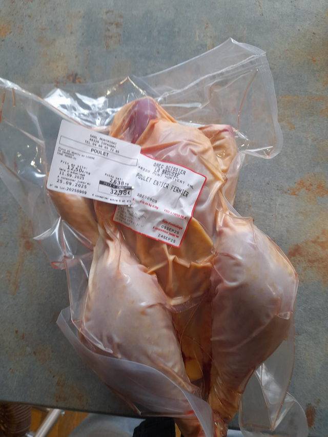 Poulet fermier 