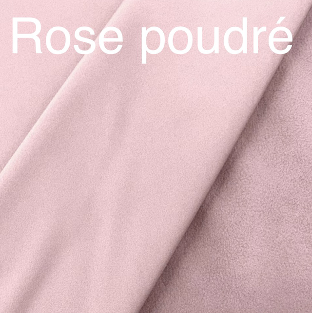 Imperméable rose poudré