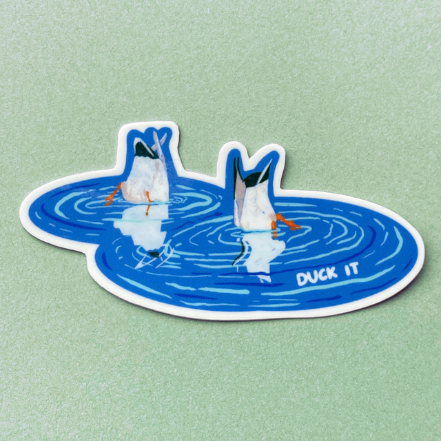 Duck it - Sticker