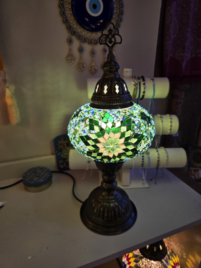 Large Mosaic Table Lamp