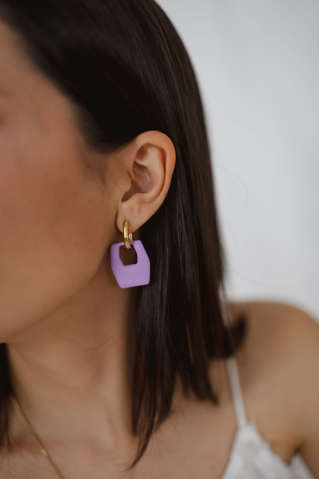 Polymer Clay Earrings ~ Fiore