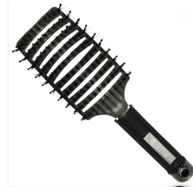 Brosse à cheveux courbé 