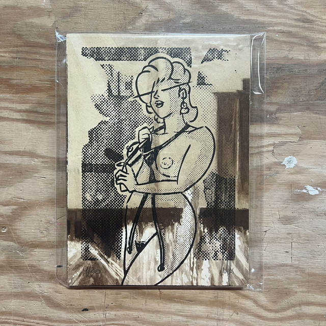 Xylo STEFANIA SWIMSUIT STRIP sépia 13x18 cm sans cadre