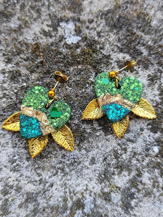 Boucles d&#039;oreilles Cupidon taille S