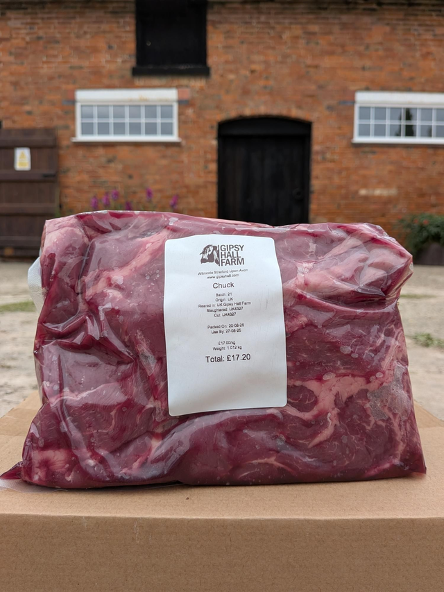 Sliced Chuck 1kg