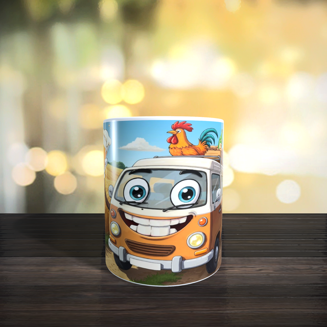 Mug humour, attendez moi les gars 